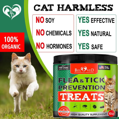 Insects Prevention Chewable Pills for Cats Revolution Oral Treats for Pets